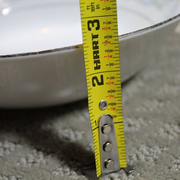 WINDSOR BY CROWN MING FINE CHINA 9 1/4" ROUND SERVING BOWL - Picture 3 of 5